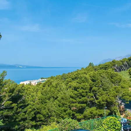 With A Parking Space Brela, Makarska - 16596 Apartment Brela